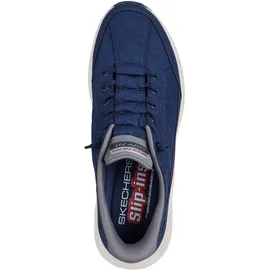 SKECHERS Contour Foam - Cozy Fit Herren Blau/Grau 45
