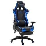 CLP Turbo XL Kunstleder schwarz/glanz blau