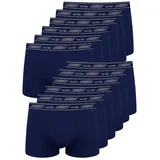 NUR DIE 3D-Flex Classic Boxershorts dunkelblau / grau XL 3er Pack