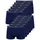 NUR DIE 3D-Flex Classic Boxershorts dunkelblau / grau XL 3er Pack