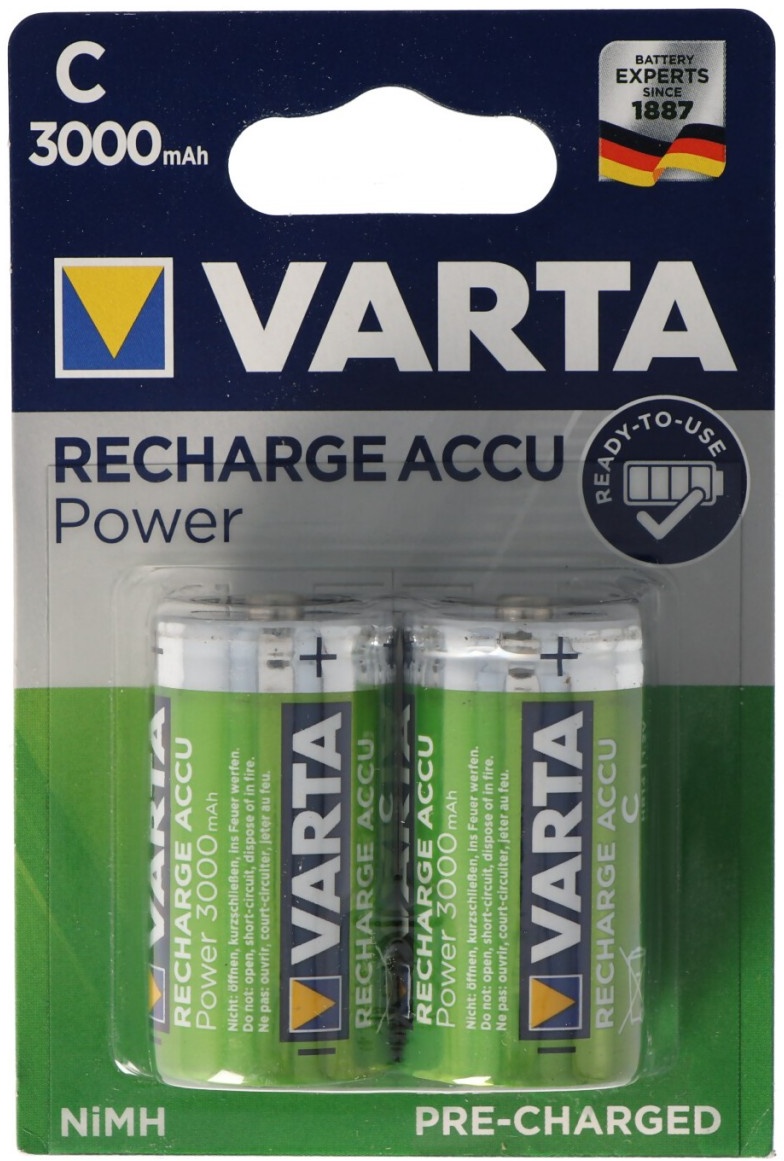 Varta Baby NiMH Akku Power Play 3000mAh 2er Pack