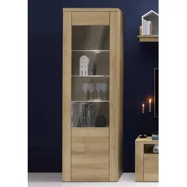 OTTO home Vitrine Larona 65 x 37 x 205,6 cm Braun