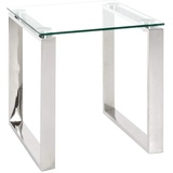 Haku-Möbel HAKU Möbel Beistelltisch Glas transparent 42,0 x 42,0 x 45,0 cm
