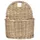 ib laursen Wandkorb halbrund Hängekorb 13 x 20 x 25 cm braun