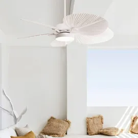 LUCCI AIR Bali 132 cm Deckenventilator Weiß