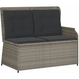 vidaXL Garten-Lounge-Set 5-tlg. grau