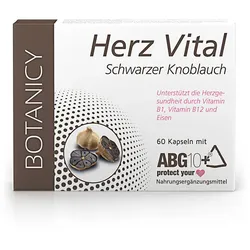 Botanicy HERZ VITAL - Schwarzer Knoblauch 60 St