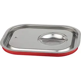 APS GN 1/1 Transport-Steck-Deckel, Silikondichtung, Griffmulde und Loch gegen Unterdruck, nicht für Kombidämpfer geeignet