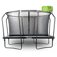 VirtuFit Premium-Trampolin 244 x 366 cm Schwarz