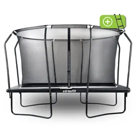 VirtuFit Premium-Trampolin 244 x 366 cm Schwarz