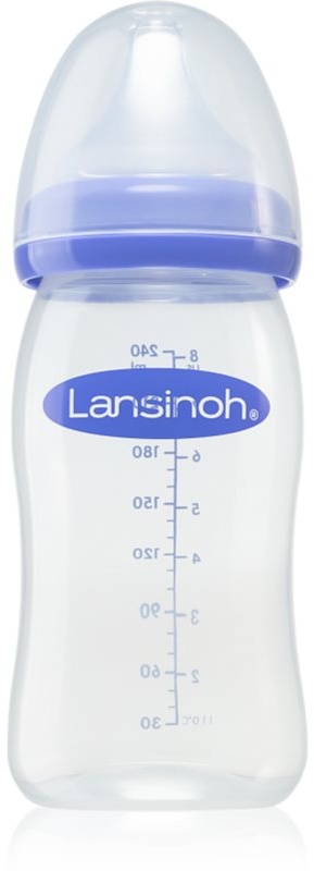 Lansinoh NaturalWave Babyflasche Medium 240 ml