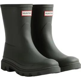 Hunter Downpour Short Boots Senior - dunkelgrün - 42