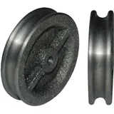 HBS-Betz Vogelrolle 470 Grauguss D.80mm Trgf.max.22kg Nut 8,5mm