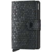 Secrid Hexagon Miniwallet Geldbörse schwarz