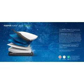 Tempur TEMPUR® TEMPUR FORMTM Plus-Matratze Medium Viscoschaum 180 x 210 cm