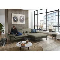 Die planbar Ecksofa DIE PLANBAR "MP-IN22025 L-Form", grün, B:293cm