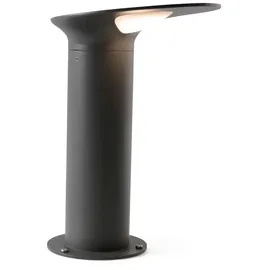faro BARCELONA Sockelleuchte Aluminium 35,0 cm inkl. LED-Lampe grau