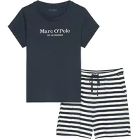 Marc O'Polo Lounge-Pyjama-Set, blau, m