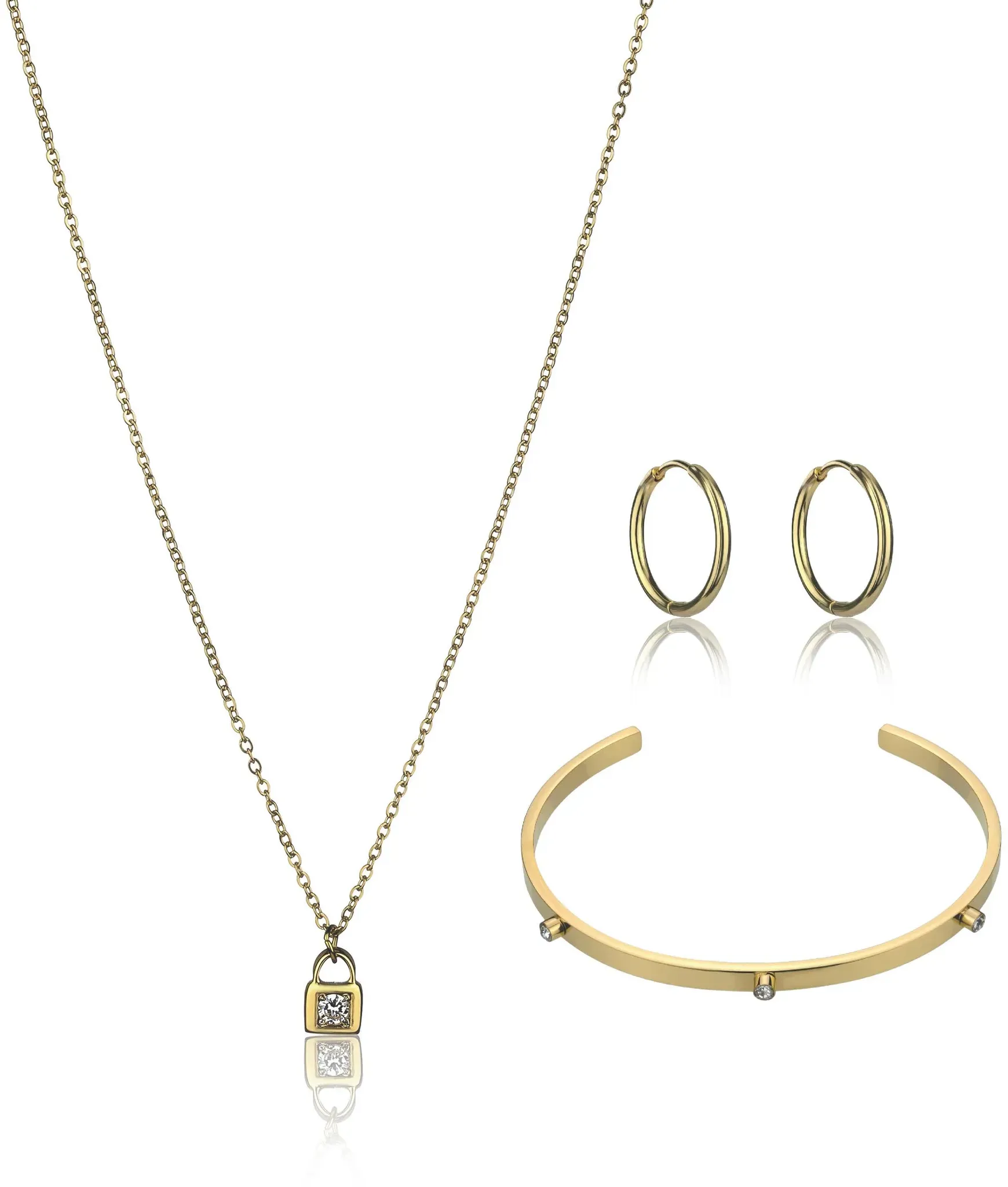 Ohrring und Ketten Set MARC LAUDER 