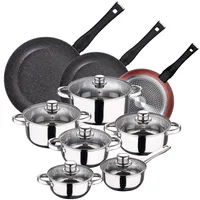 San Ignacio Ø20/24-28 cm Kochtopfset 15 Einheiten - Copper