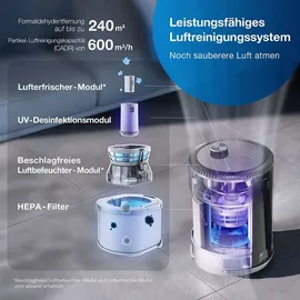 Ecovacs AIRBOT Z1 Luftreiniger Grau