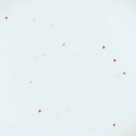 Done by Deer Silikon Geschirr-Set Confetti Blau 3 St.
