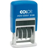 Colop Datumstempel Mini-Dater S 120 selbstfärbend schwarz,