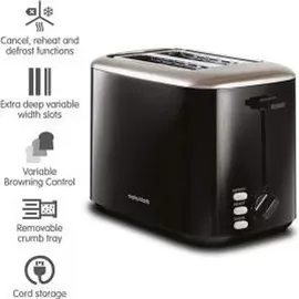 Morphy Richards 222064 2 Scheiben 850W - Schwarz
