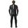 Dainese Demon Sprint Lederkombi - Schwarz/Neon-Rot / 56