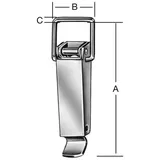 vormann august Spannverschluss 138 x 47 mm