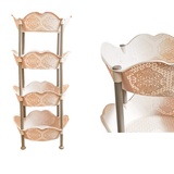 Almina Küchen Organizer 39x39x82cm Gold