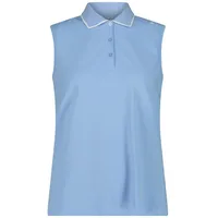 CMP WOMAN POLO SLEEVELESS sky (L607) 38