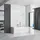 REA Lagos Badewannenaufsatz 80 x 140 cm (K7633)