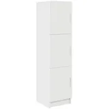 vidaXL Weißes Sideboard Weiß MDF Holz Mittel Weißes Sideboard