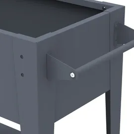 Westmann Hochbeet auf Stelzen 93 x 50 x 80 cm Anthrazit