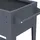 Westmann Hochbeet auf Stelzen 93 x 50 x 80 cm Anthrazit