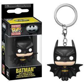 Funko POP! KEYCHAIN Batman, Schlüsselring, Schwarz, Vinyl, Batman (Soaring) (1989), 102 mm, Box - Schwarz