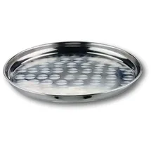 Lacor Garinox Serviertablett aus Edelstahl, Silber, 36 cm, 14136, One Size, 36 cm