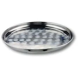 Lacor Garinox Serviertablett aus Edelstahl, Silber, 36 cm, 14136, One Size, 36 cm