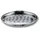 Lacor Garinox Serviertablett aus Edelstahl, Silber, 36 cm, 14136, One Size, 36 cm