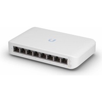 UBIQUITI networks Ubiquiti UniFiSwitch Lite 8 Desktop Gigabit Managed Switch, 8x RJ-45, 52W PoE+