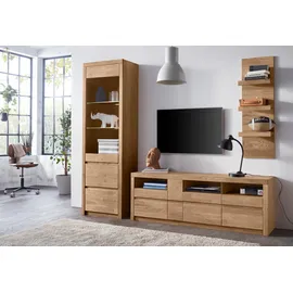OTTO home Wandregal Silkeborg 35 x 17 x 110 cm Braun