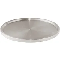 Wenko Schrankrondell Uno, Küchen-Karussell, drehbarer Organizer für Küchenschrank, aus Edelstahl matt, Ø 26,5 cm
