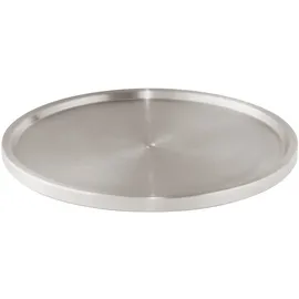 Wenko Schrankrondell Uno, Küchen-Karussell, drehbarer Organizer für Küchenschrank, aus Edelstahl matt, Ø 26,5 cm