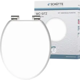Schütte WC-Sitz mit Absenkautomatik Weiß