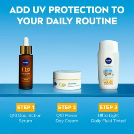 NIVEA Ultra Light Daily Fluid getönt Creme LSF 50+ 40 ml