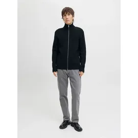 JACK & JONES Strickjacke JJEPERFECT KNIT ZIP CARDIGAN SN blau M (50)