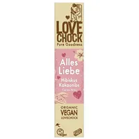 Lovechock Alles Liebe Hibiskus Schokolade 40 g