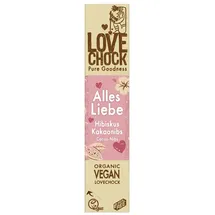 Lovechock Alles Liebe Hibiskus Schokolade 40 g