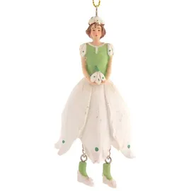 ROSEMARIE SCHULZ Heidelberg Blumenmädchen Figuren zum Hängen1 Stück Märzenbecher Blume (Märzenbecher-Weiß)